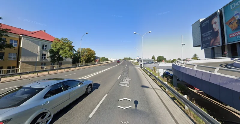 Obrazek do pytania - Jak się nazywa wiadukt, na który właśnie wjeżdzamy?