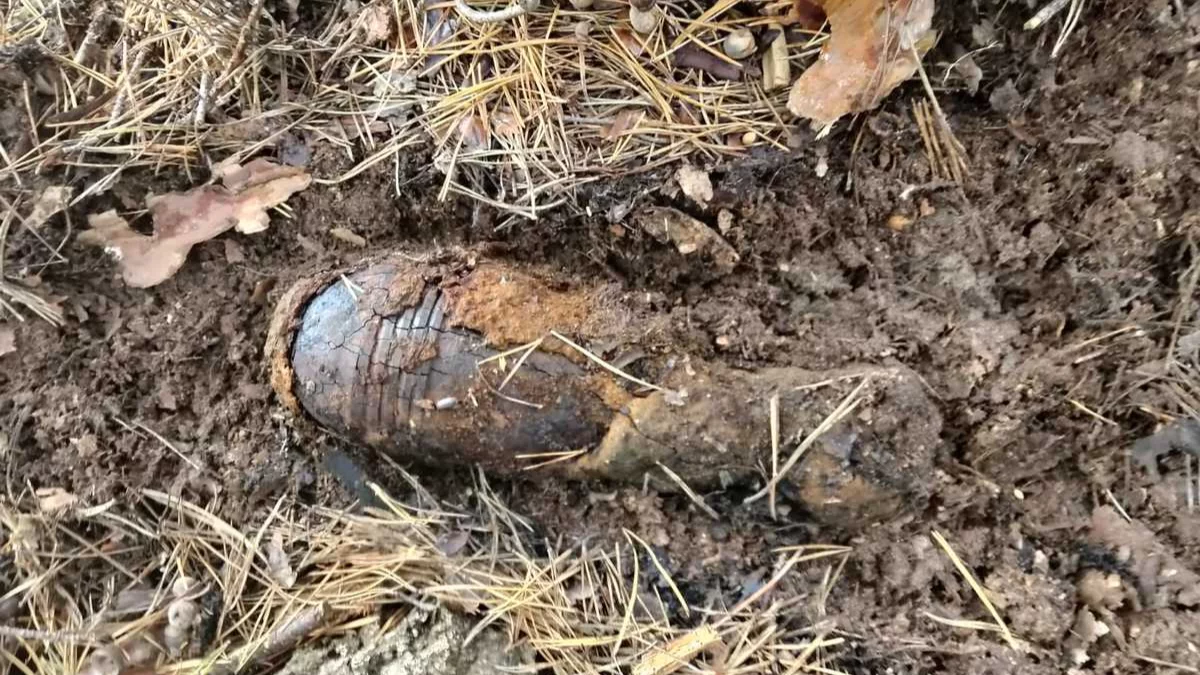 Podczas spaceru natknął się na niewybuch. Na miejscu interweniowali saperzy