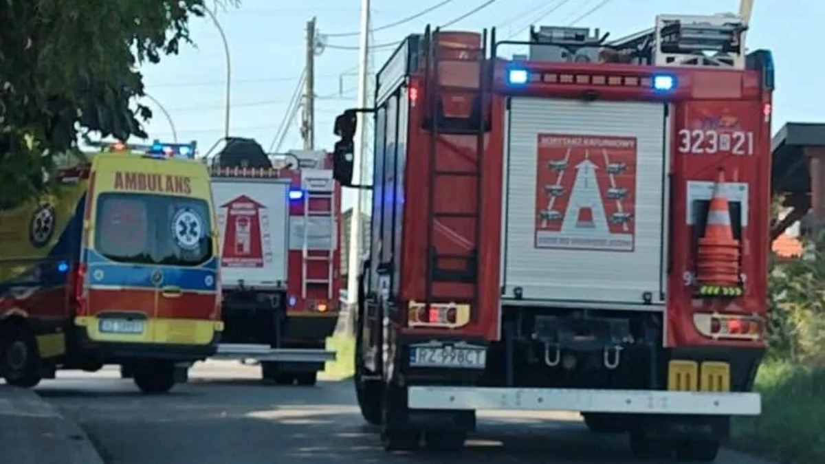 Wypadek w Głogowie Małopolskim. Dziecko trafiło do szpitala