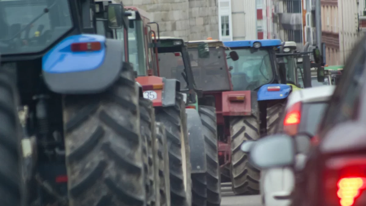 Protest rolników na Podkarpaciu. Spore utrudnienia na DK94 w kierunku Rzeszowa