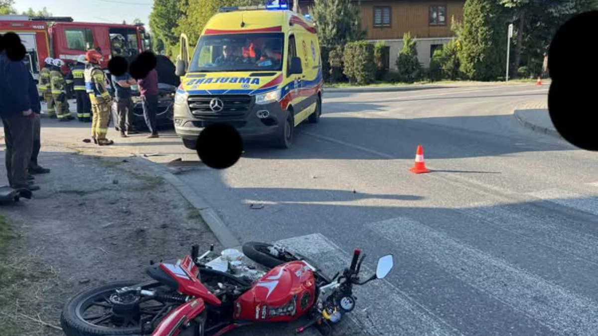 14-latek spowodował wypadek na skrzyżowaniu w regionie [ZDJĘCIA]