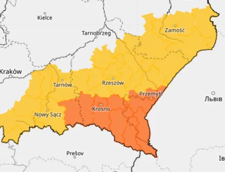 IMGW wydał ostrzeżenie 1 stopnia. Zima daje o sobie znać