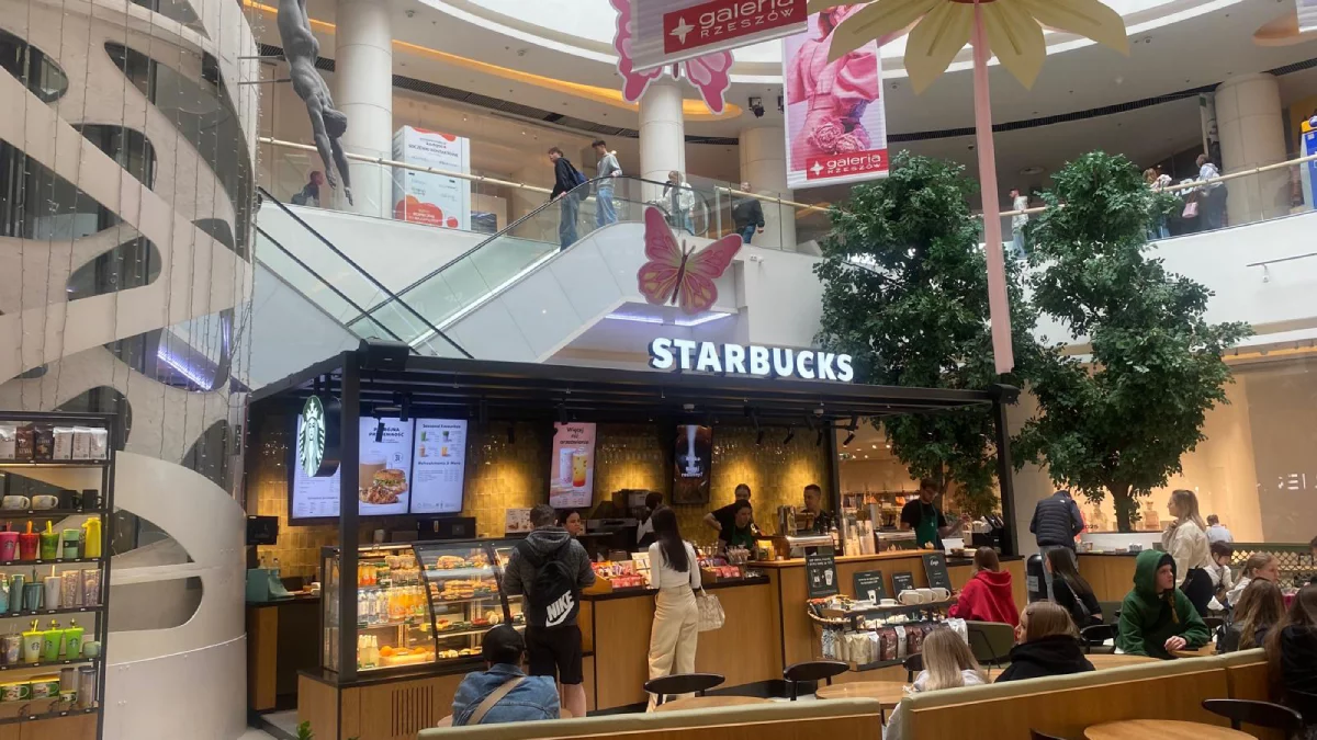 Drugi Starbucks w Rzeszowie. Gdzie będzie się znajdował [ZDJĘCIA]