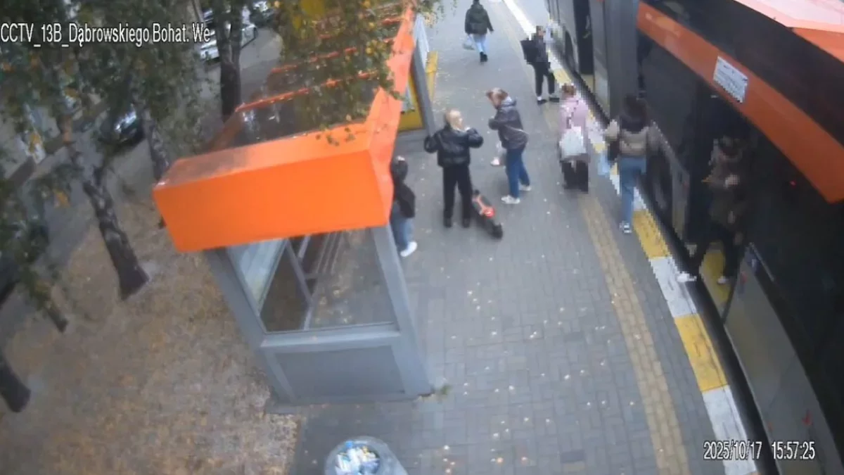 Potrąciła pieszą jadąc na hulajnodze. Policja ustaliła jej tożsamość. Sprawą zajmie się sąd rodzinny