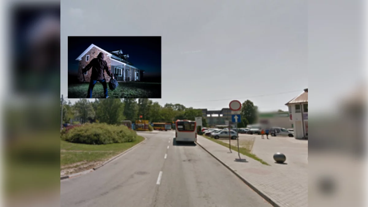 Zamaskowany mężczyzna na rzeszowskim Zalesiu