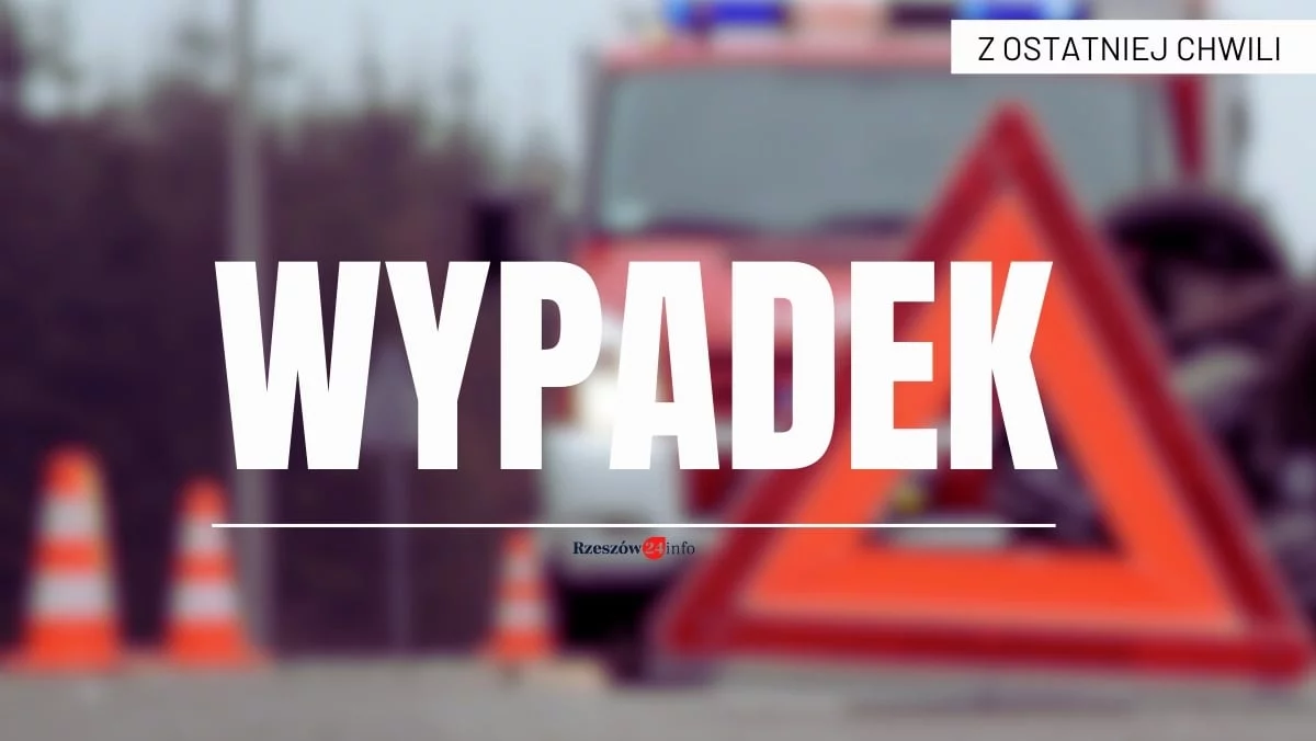 Karambol na S19. Zderzyło się tam 10 aut. Droga w kierunku Rzeszowa jest kompletnie zablokowana