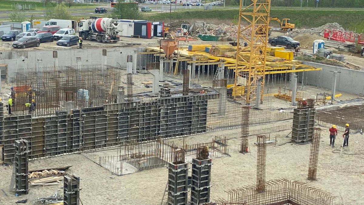 Inwestycja przy Asseco Poland w Rzeszowie. Jak idzie budowa [ZDJĘCIA]