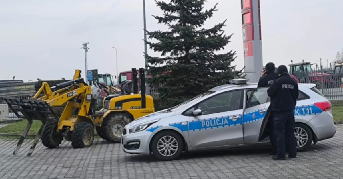 Kierował ładowarką mając ponad 2 promile alkoholu w Nienadówce pod Rzeszowem