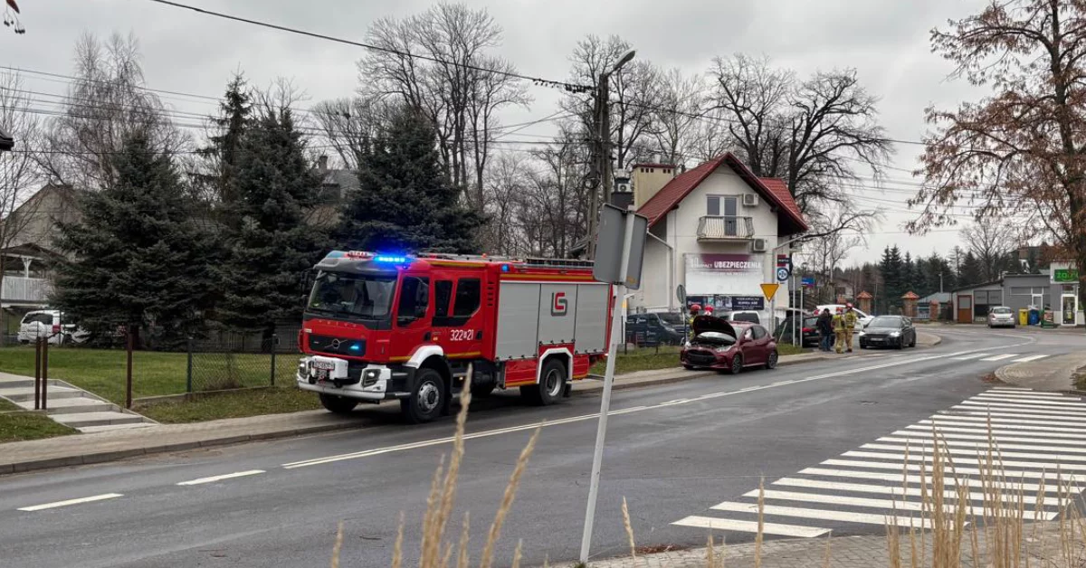 Wypadek na Łukasiewicza w Rzeszowie. Jeden pas jest zablokowany [ZDJĘCIA]