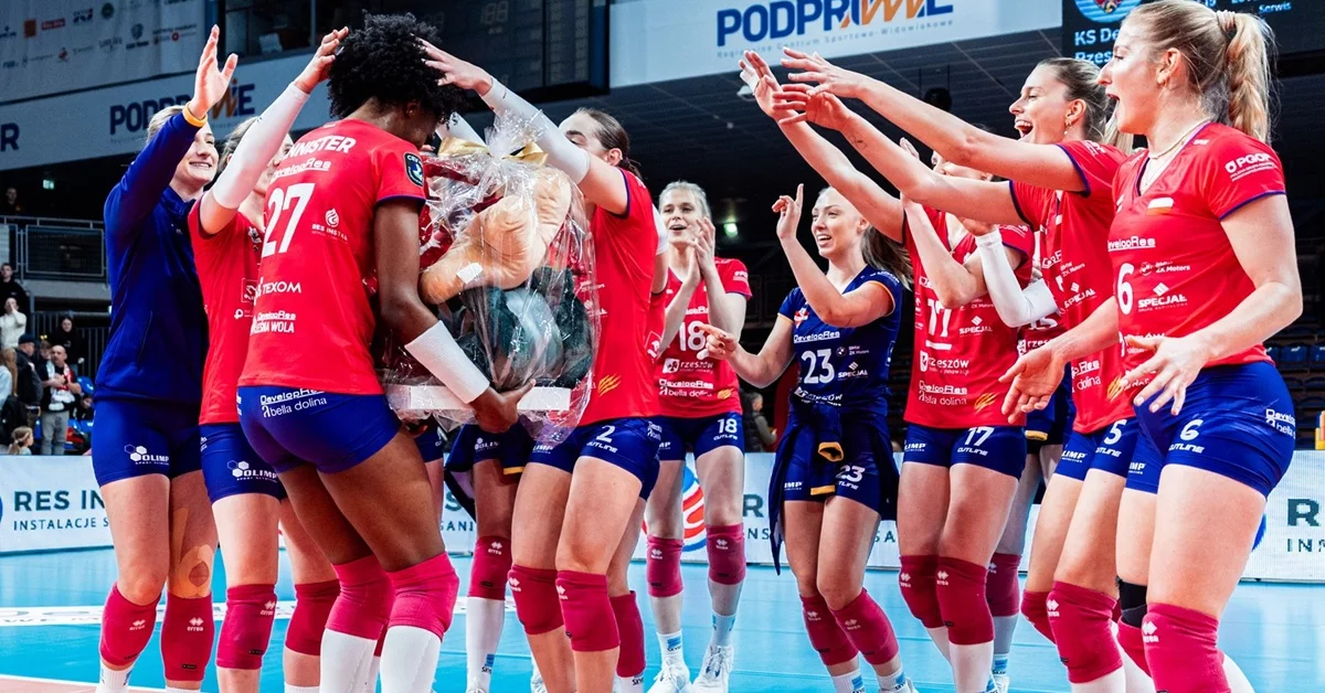 TAURON Liga: KS DevelopRes Rzeszów pokonał Sokół & Hagric Mogilno