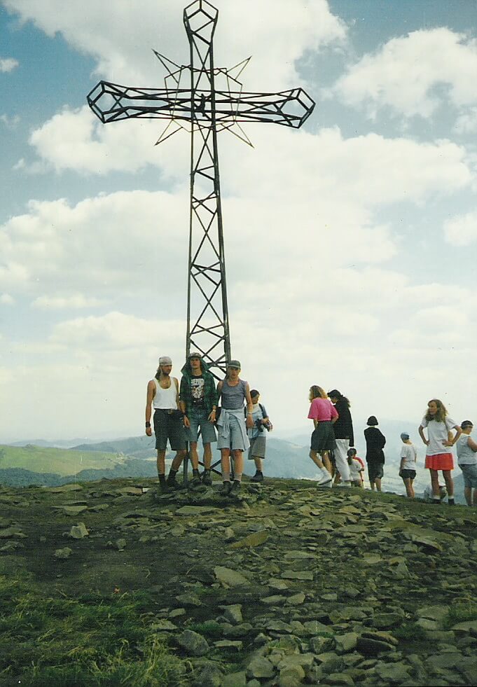 Drugi krzyż na Tarnicy