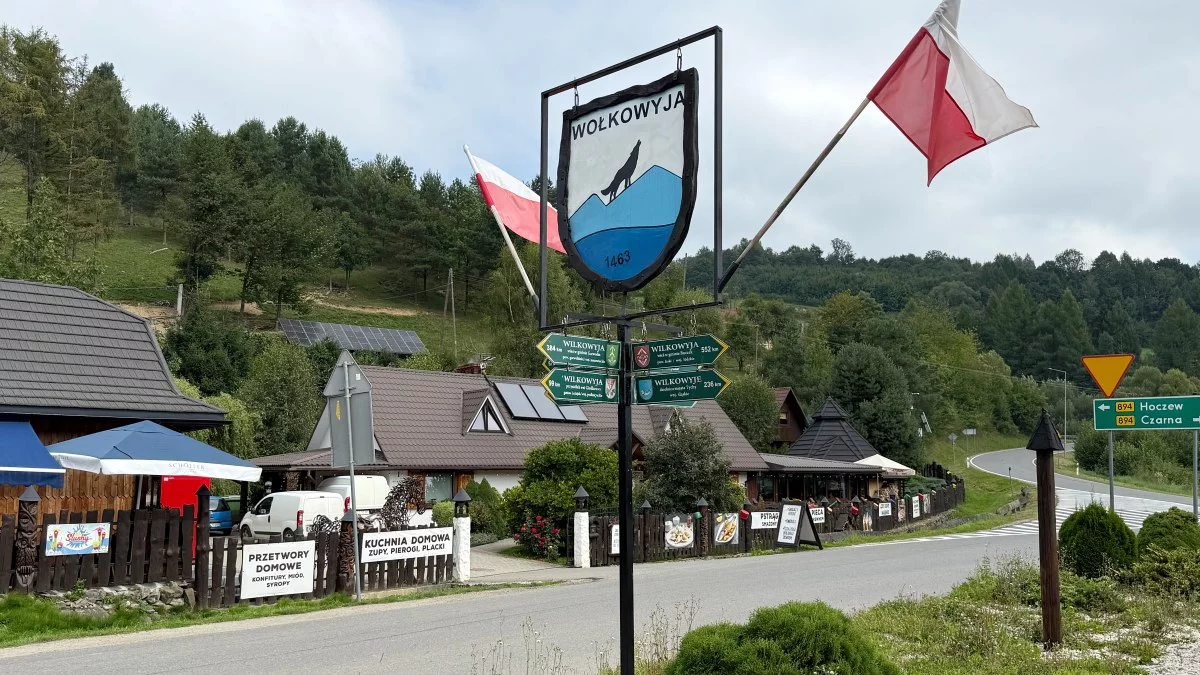 Nie tylko Jezioro Solińskie. Wołkowyja wzbudza zainteresowanie ciekawym znakiem