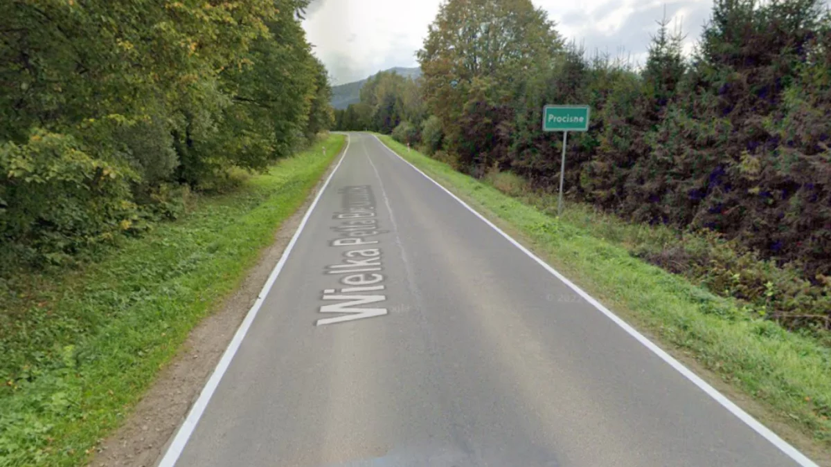 Pas bez drzew, czyli… Procisne