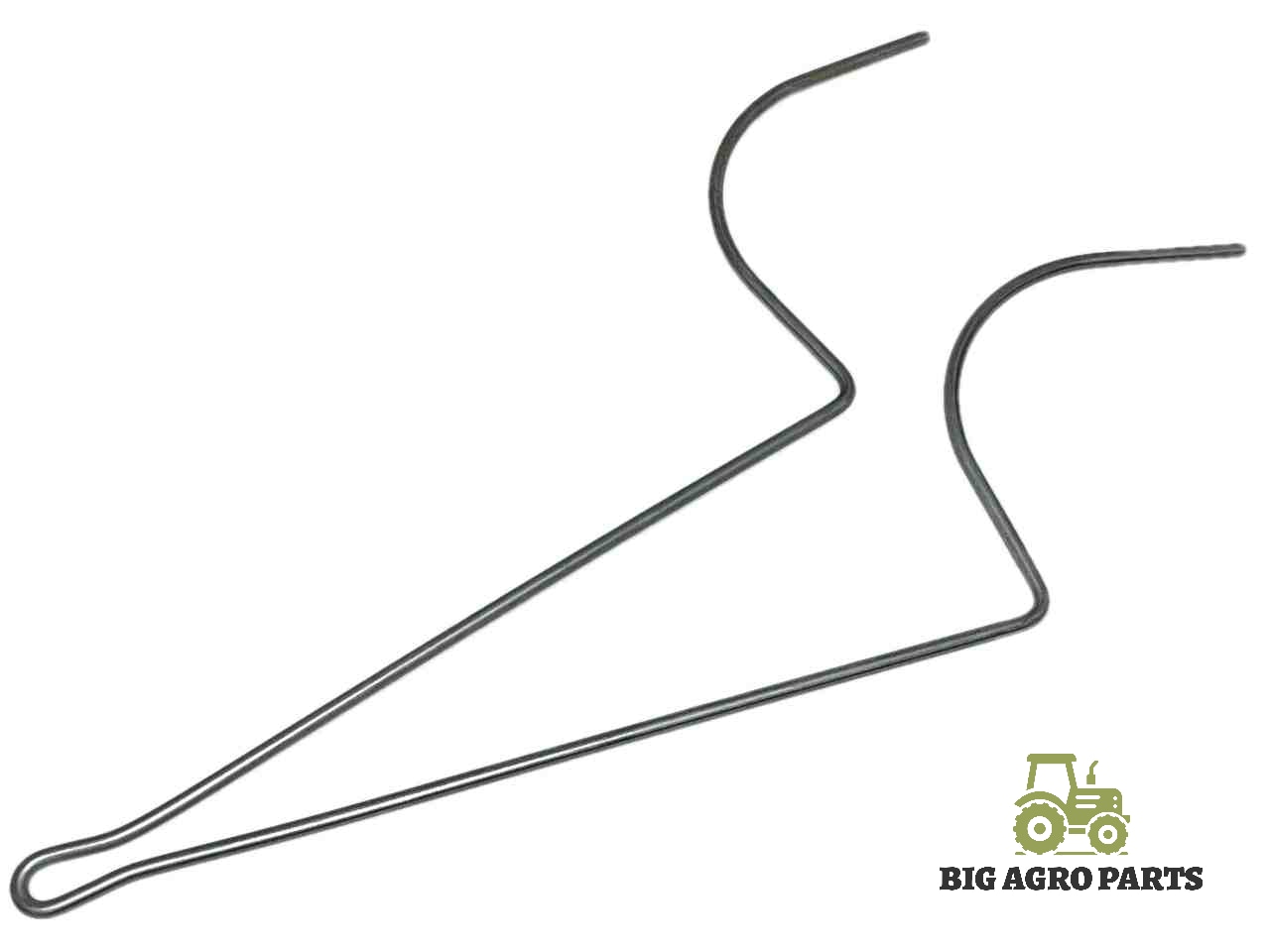 Палець пружина граблів оцинкована