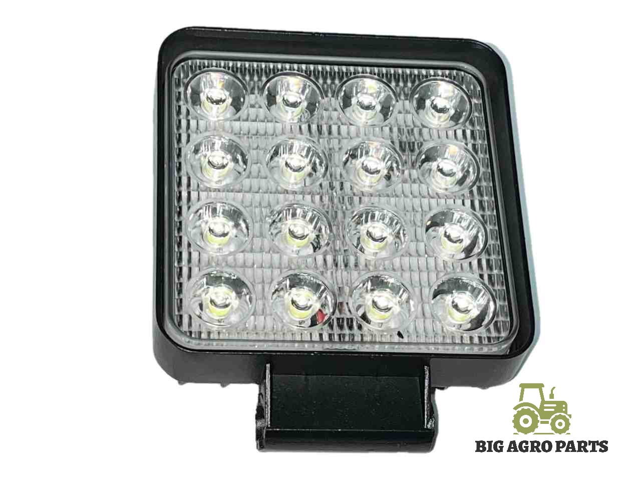 Фара квадратна (робоче світло, широкий промінь) 48W LED 38мм (16 ламп)