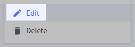 Click Edit to view webhooks associated with the API account.