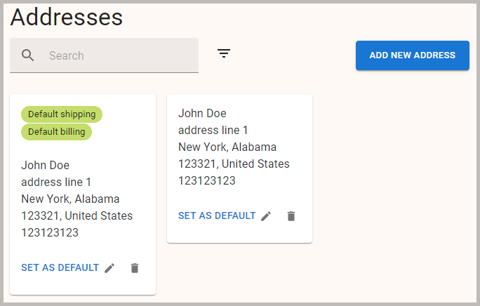 Shop Address Input B2B Edition User Guide | Buyer Functions