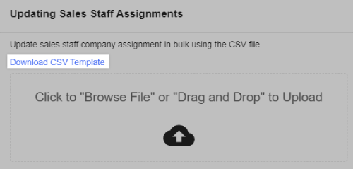 Download the import template