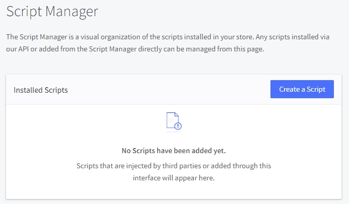 Script Manager