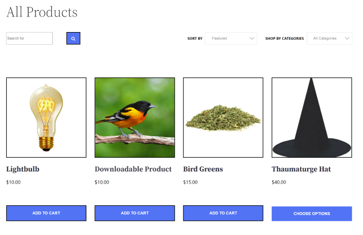 Multiple Embedded Products