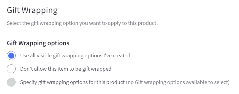 Wrapin ‑ Gift Wrap & Options - Allow customers to select gift wrap