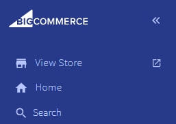 The View Store link in the BigCommerce control panel