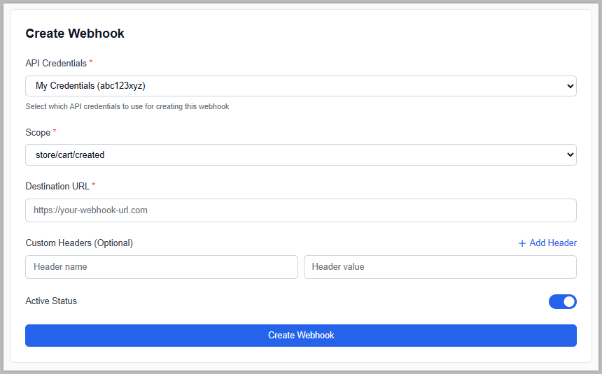 BigTools | Webhook Manager
