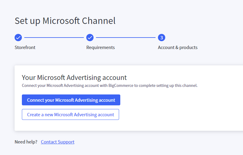 Connect your Microsoft Advertising account