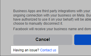 Get help with Facebook onboarding
