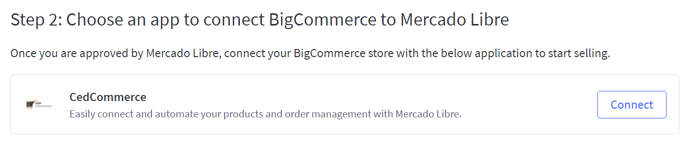 Mercado Libre - Step by step guide to setup your Mercado Libre account on  BigCommerce