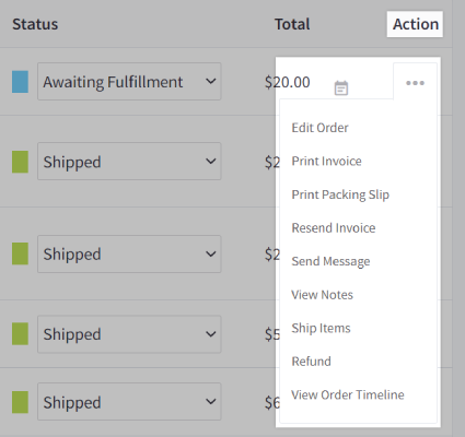 View, Manage, and Export Orders in Your Mailchimp Store