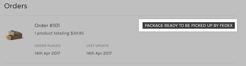 Order Statuses