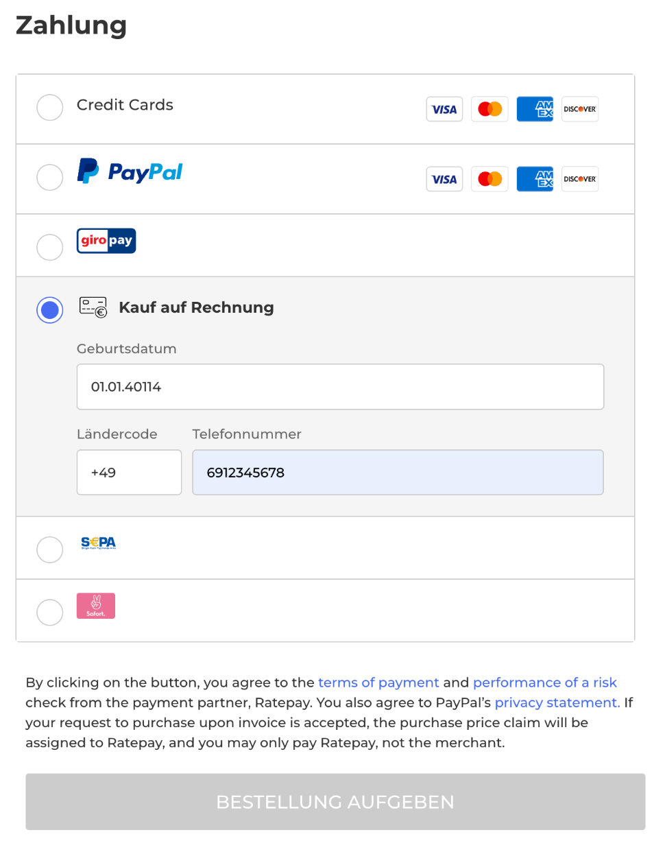 Ratepay