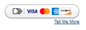 Example of the Visa Click to Pay button