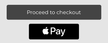 The Apple Pay button on the Quick Cart