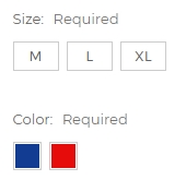 CSV-generated options on the storefront