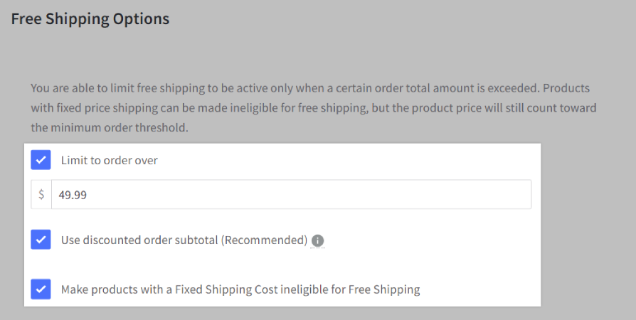 How to Offer Free Shipping Promotions With a Discount Code - ShipperHQ Docs