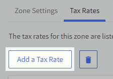 Click Add a Tax Rate.