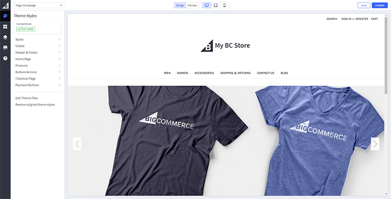 BigCommerce Design Policy