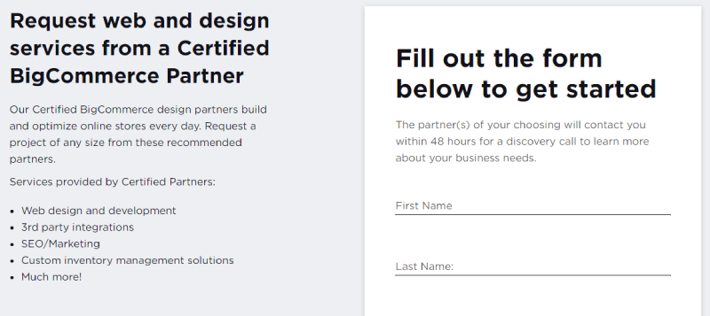 The Agency Design Request form