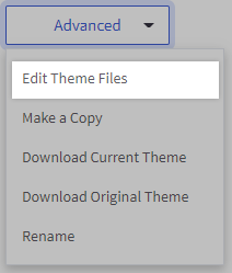 Edit Theme Files in the source store.