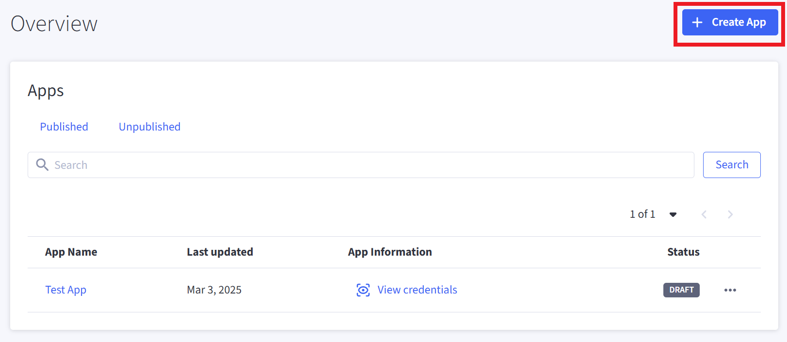 Create App