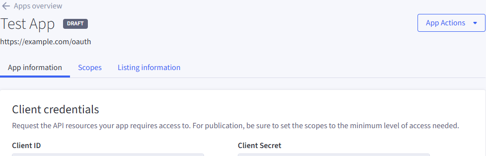 App Editor