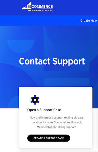 Create support case card