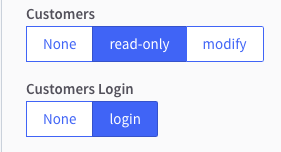 Example OAuth Scope