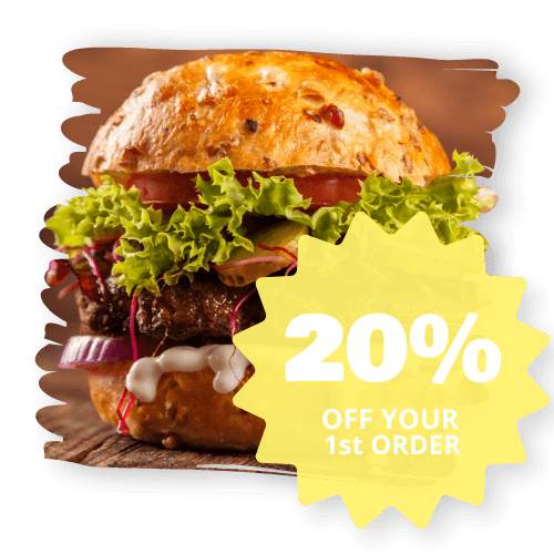 20% off your first order