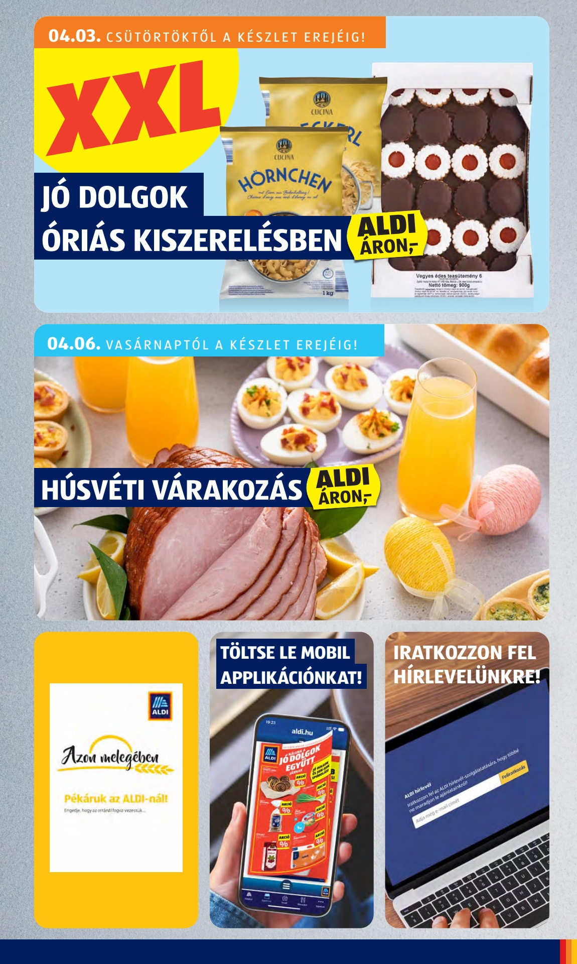 aldi akciós újság 3 oldal