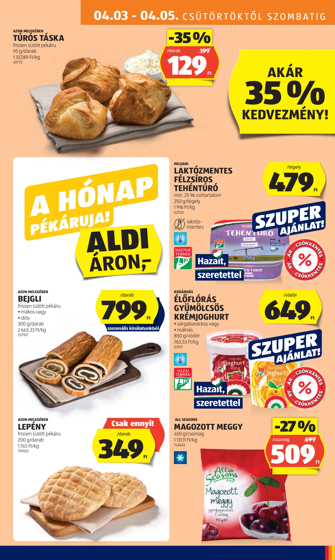 aldi akciós újság 11 oldal