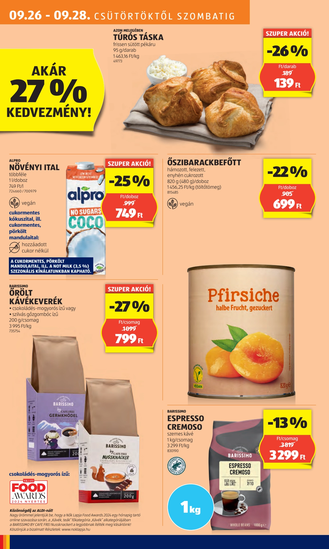 aldi akciós újság 12 oldal