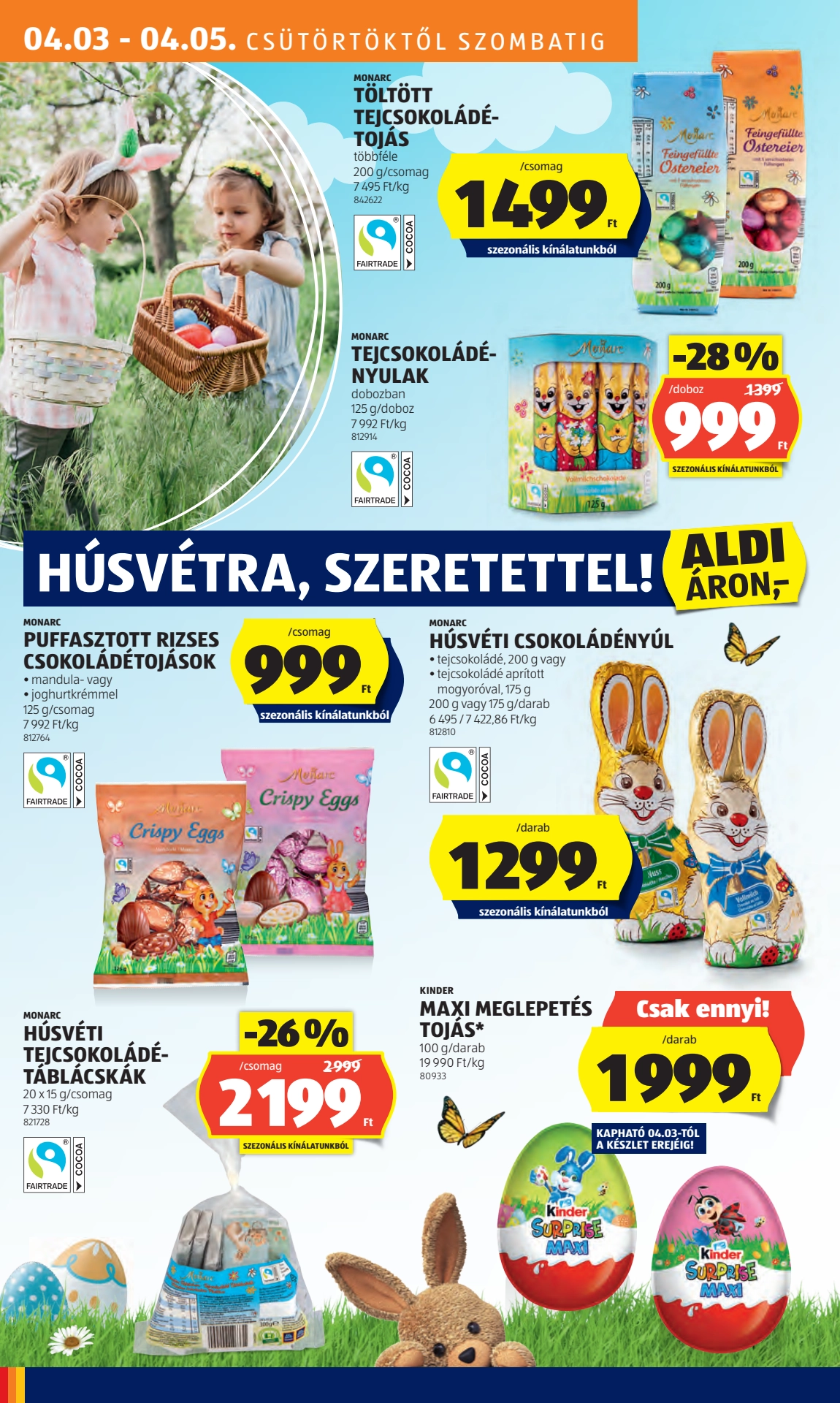 aldi akciós újság 18 oldal